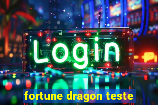 fortune dragon teste